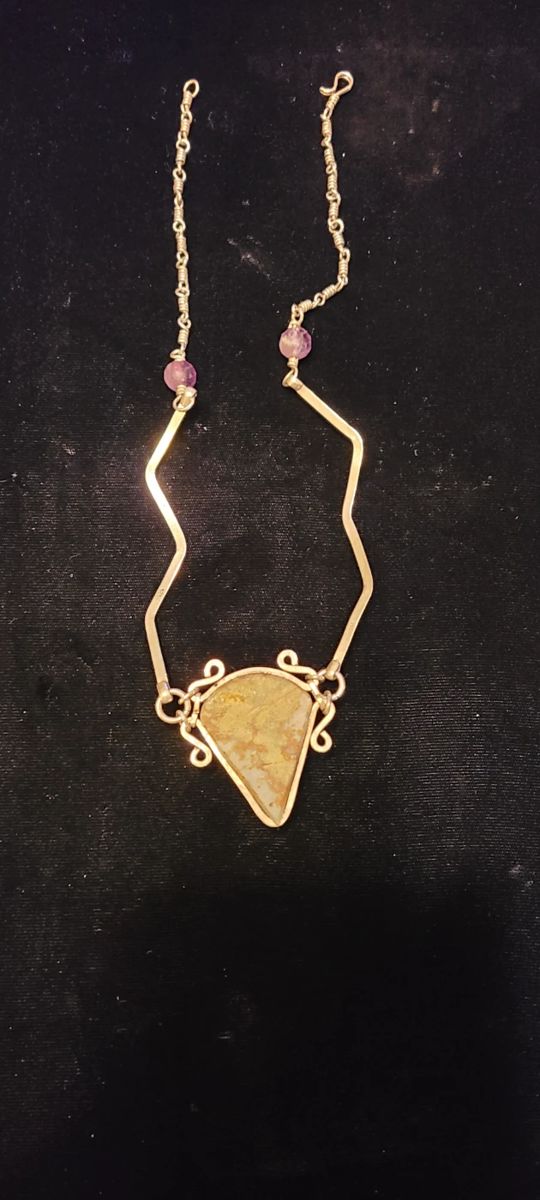 Unique custom made Sterling necklace 