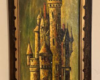 Original oil painting by local artist.