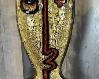 SIGNED GLASS FUSION SCULPTURE BY SILVIO VIGLIATURO