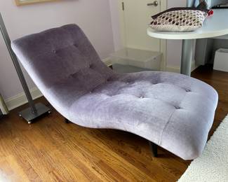 FABRIC CHAISE LOUNGER