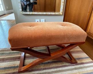 CUSTOM UPHOLSTERED VANITY BENCH