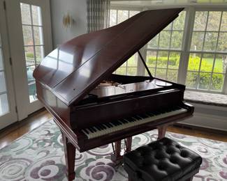 STEINWAY MODEL O GRAND PIANO-SERIAL NO:121210, REBUILT 2008