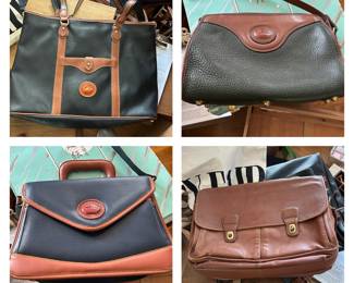 Vintage Dooney & Burke and Coach bags