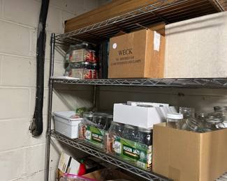 Canning jars, items