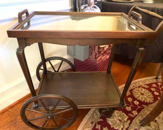 Vintage tea cart