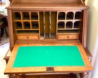 Awesome antique drop front cabinet