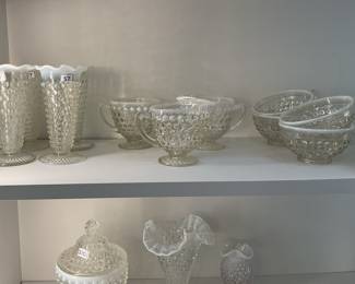 Hobnail Glass collection!