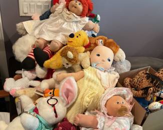 Cabbage patch dolls