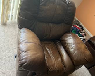 Faux leather recliner
$200
