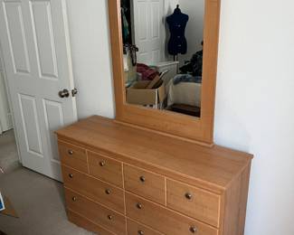 Dresser with Mirror
$150