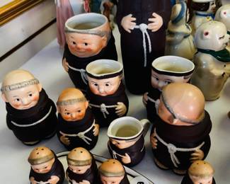 Collection of Vintage Goebel Friar Tuck
Monks