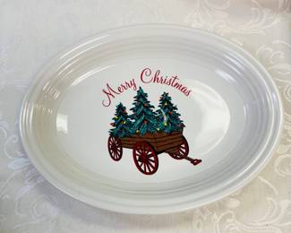Fiesta Merry Christmas plate