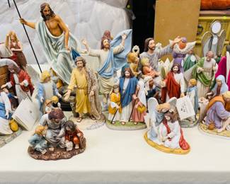 Collection of the greatest stories ever told figurines
