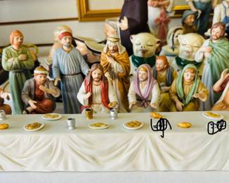 The Lord’s supper figurines