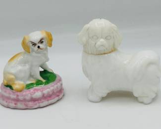 Collection of dog figurines