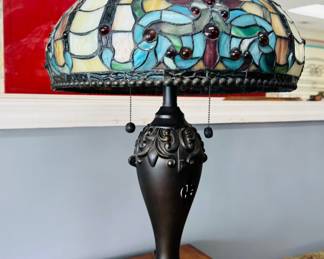 Tiffany style lamp