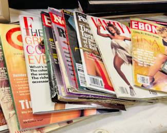 Tina Turner magazines, and posters