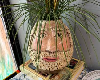 Santa vase