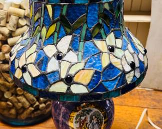 Tiffany style lamp