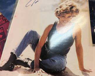 Signed Tina Turner picture