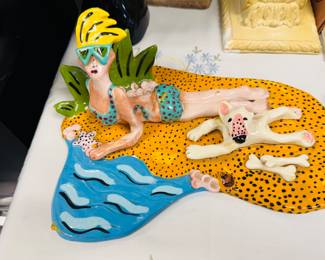 Artistic sculpture” beach days”