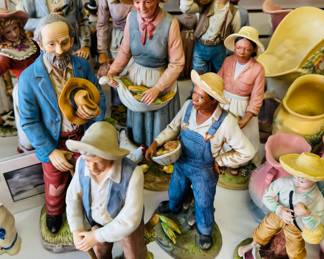 Large collection of assorted figurines