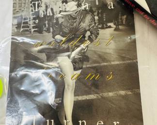 Tina Turner postcard with autograph and message