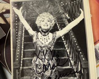 Play Bill signed by Carol Channing