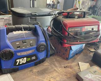 Jump Start & Cen-Tech Battery Charger