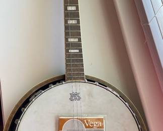 Banjo with Vega strings