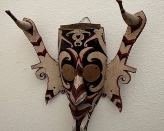 Vintage Indonesian (Borneo) Dayak Mask #2