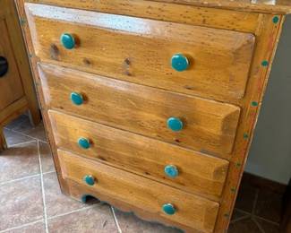 David Marsh signed handcrafted dresser