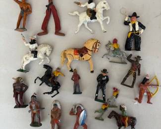 Fun vintage cowboys and Indians