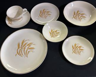 Golden Wheat Set of 12