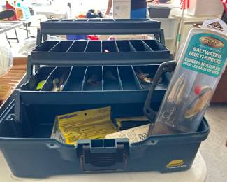 Fishing Tackle Box and Tackle