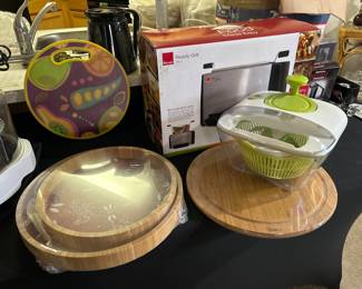 Cutting Boards, Ready Grill, Lettuce Spinner