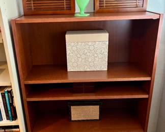 2 shelf book case (46"h x 32"w x 11"d): $24.00