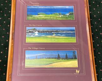 "Golf in Hawaii" by artist Efren S. Erese