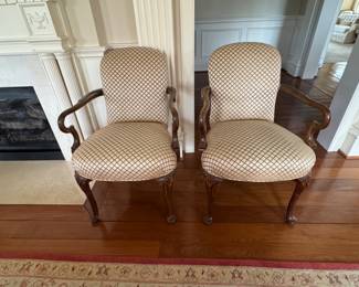 Total of 6 Chairs - sold in pairs