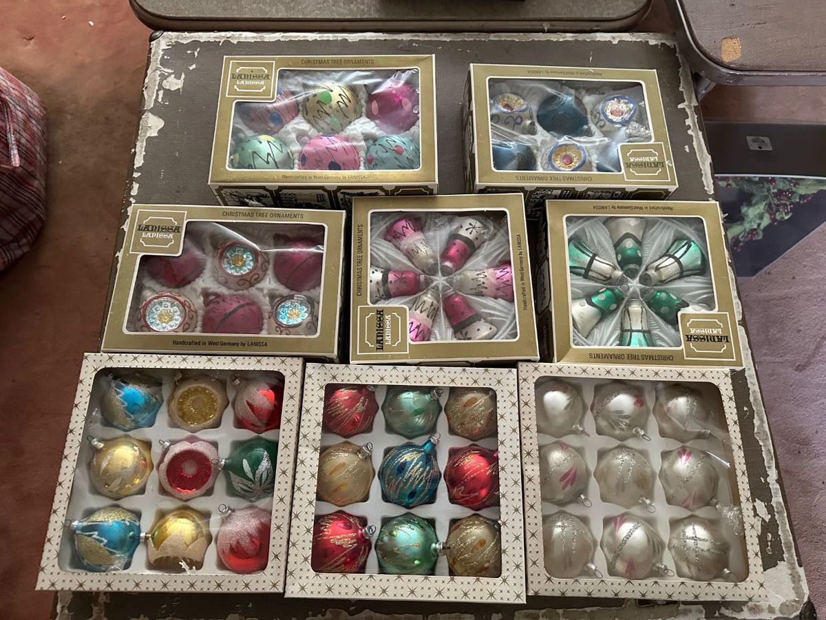 Vintage Christmas Ornaments