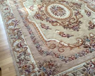 100 % wool rug measures 8 1/2 x 11…presale available $300