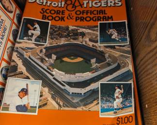 1984 Detroit Tiger's World Series magazines