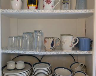 Plate Set - Coffee Mugs - Drinking Glass Set
