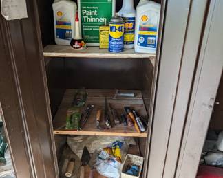 Cabinet and all of it's contents