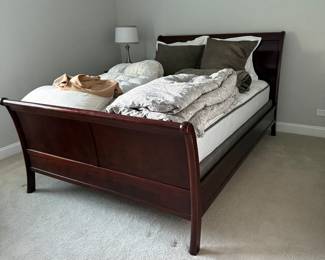 Restoration Hardware queen sleigh bed