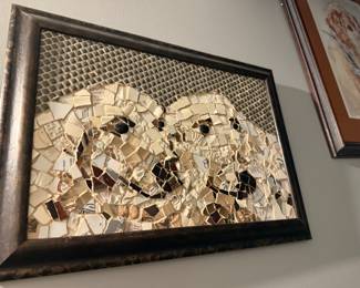 Mosaic wall art