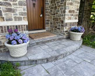 Concrete planters