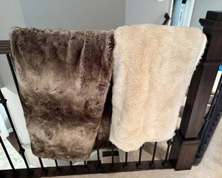 Restoration Hardware throws