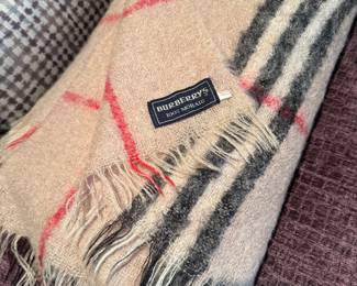 Burberrys Mohair throw