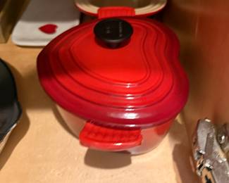 Le Creuset Heart Shaped Cocotte